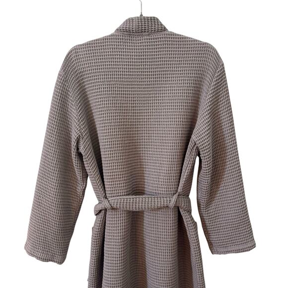 Quince Organic Turkish Waffle Robe in "Gray" Size Small - Picture 10 of 12